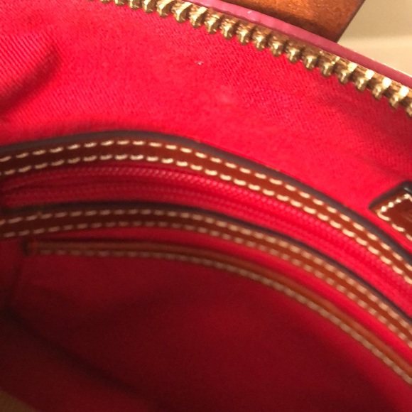 Dooney and Burke Bubblegum Pink Pebble Leather Satchel Bag - Picture 8 of 13